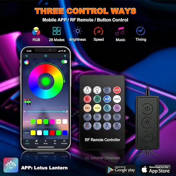 Street Flex Auto: VibeGlow LED Car Lights